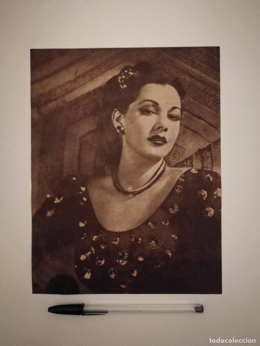 Kino: ANTIGUO ANUNCIO ENCARTONADO -20*25- MARIA MONTEZ