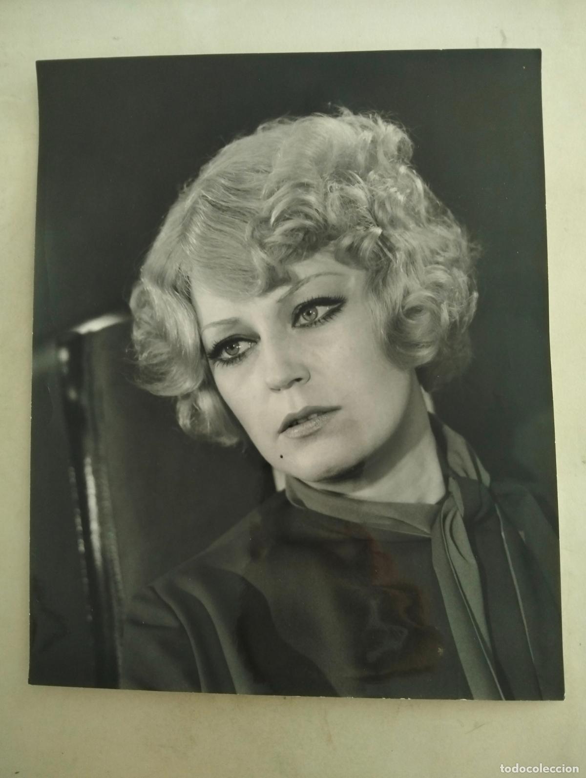 Cinema: FOTOGRAFIA ACTRIZ, ANALIA GADE, MEDIDAS 20,5 X 25,5 CM