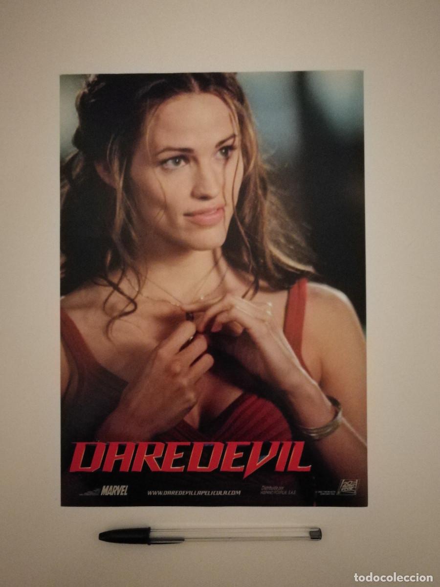 Cine: LAMINA ORIGINAL -A4- ELEKTRA DAREDEVIL - MARVEL - JENNIFER GARNER