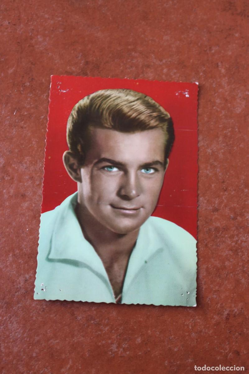 Cine: POSTAL ACTOR/ACTRIZ CINE A&Ntilde;OS 50-60 ; ROBERT CONRAD ; ARCHIVO BERMEJO