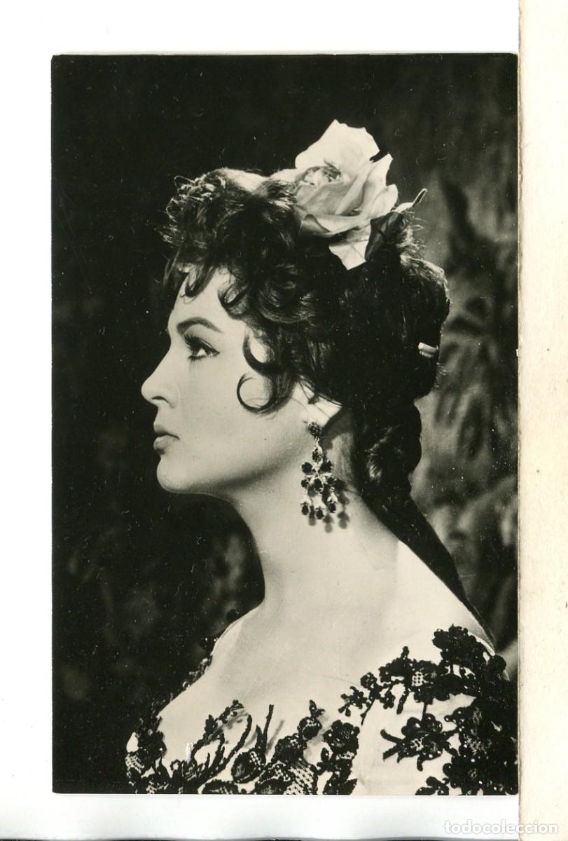 Cine: SARA MONTIEL. CARMEN LA DE RONDA. POSTAL ESCRITA.