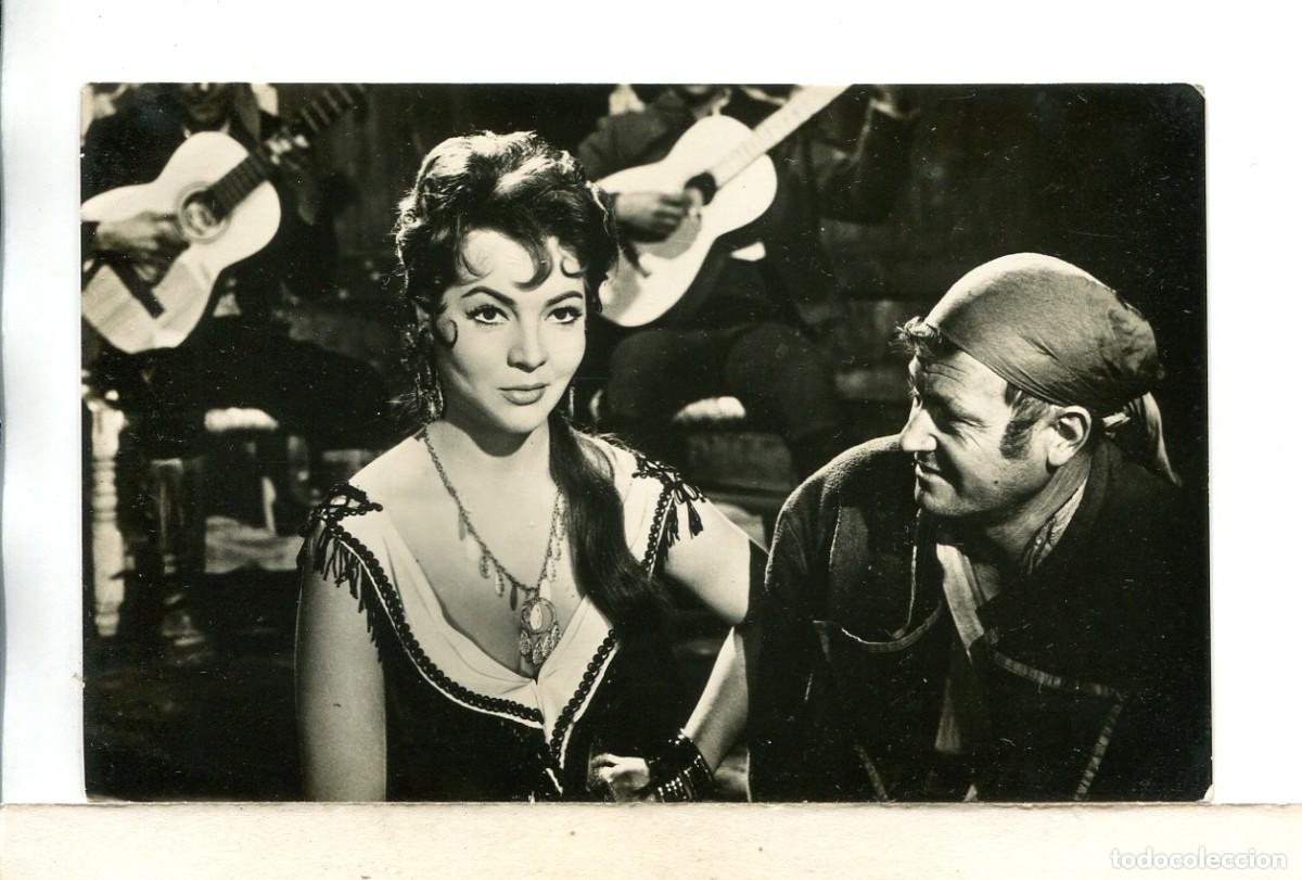 Cine: SARA MONTIEL. CARMEN LA DE RONDA. POSTAL ESCRITA.
