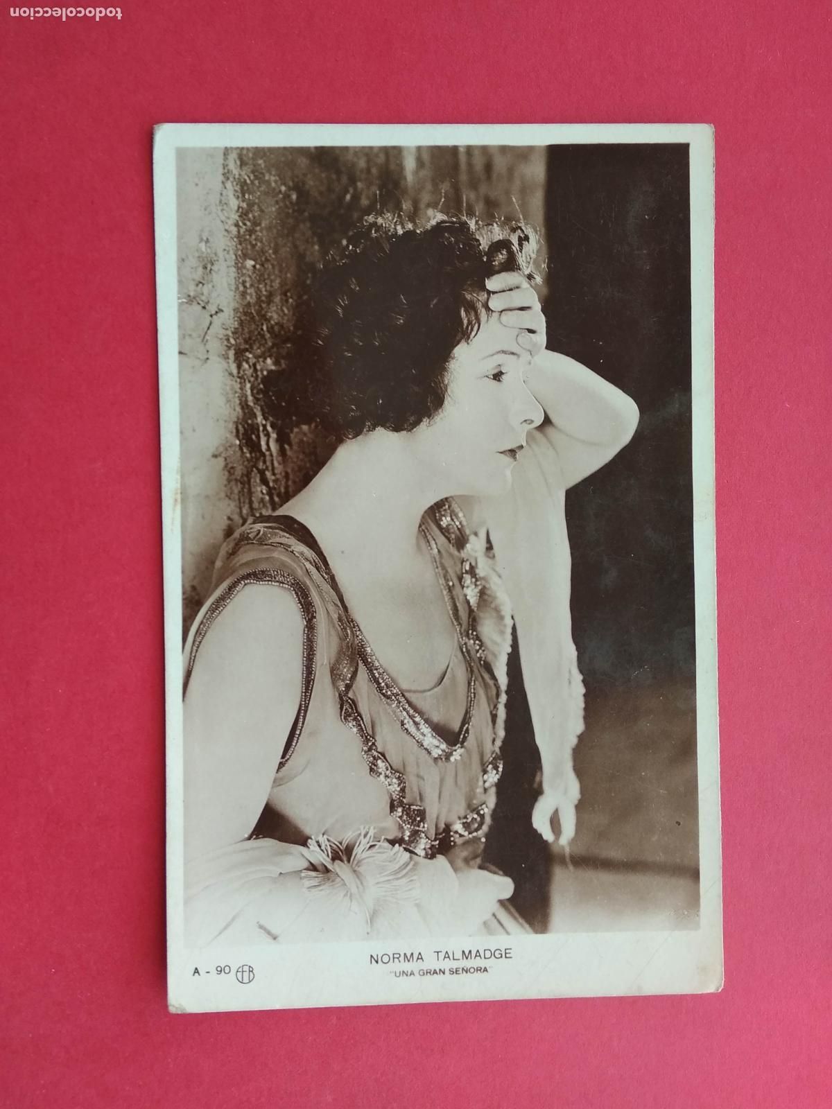 Cinema: TARJETA POSTAL DE CINE PELICULA ACTOR / ACTRIZ , NORMA TALMADGE