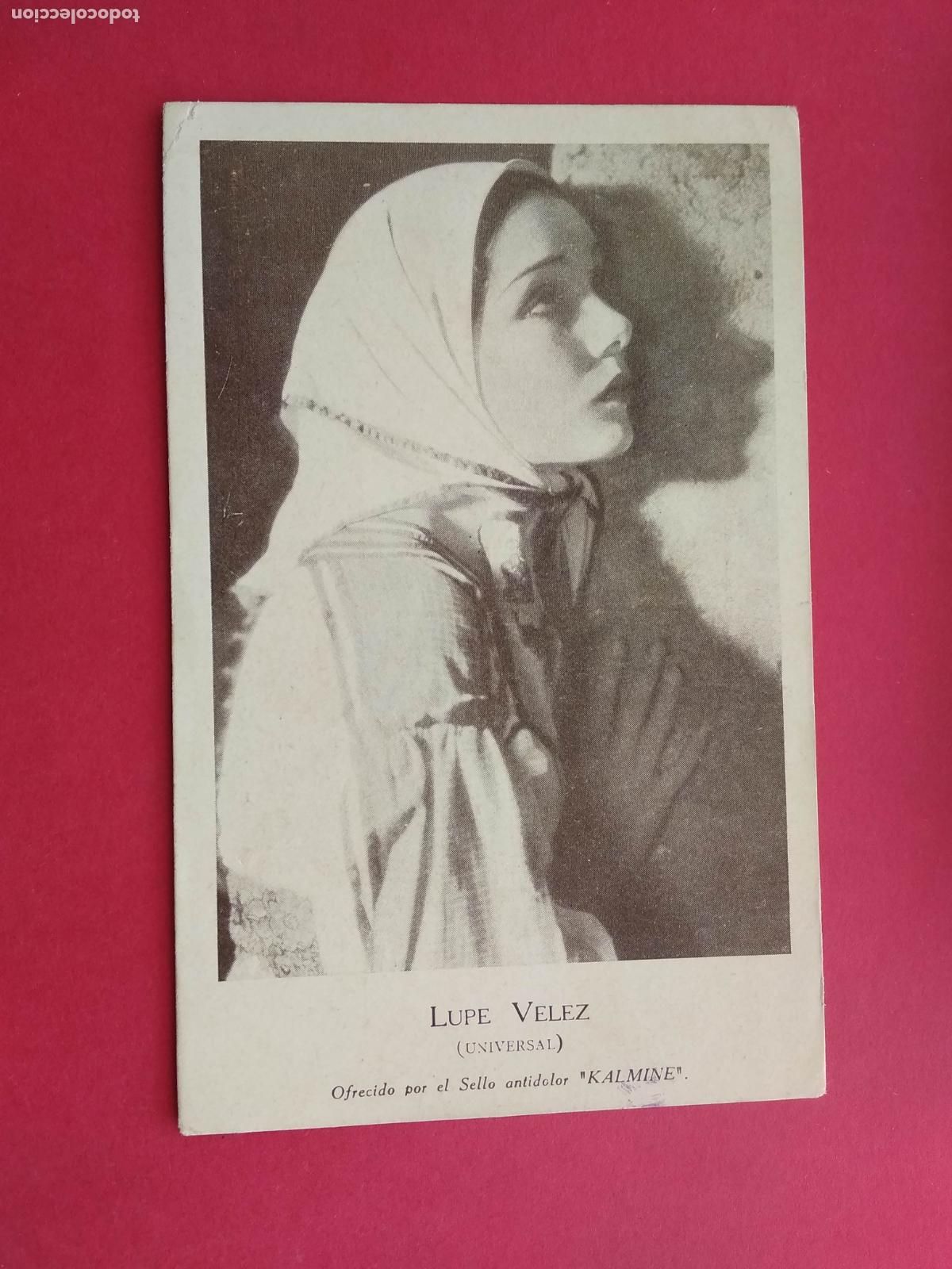 Cinema: TARJETA POSTAL DE CINE PELICULA ACTOR / ACTRIZ , LUPE VELEZ