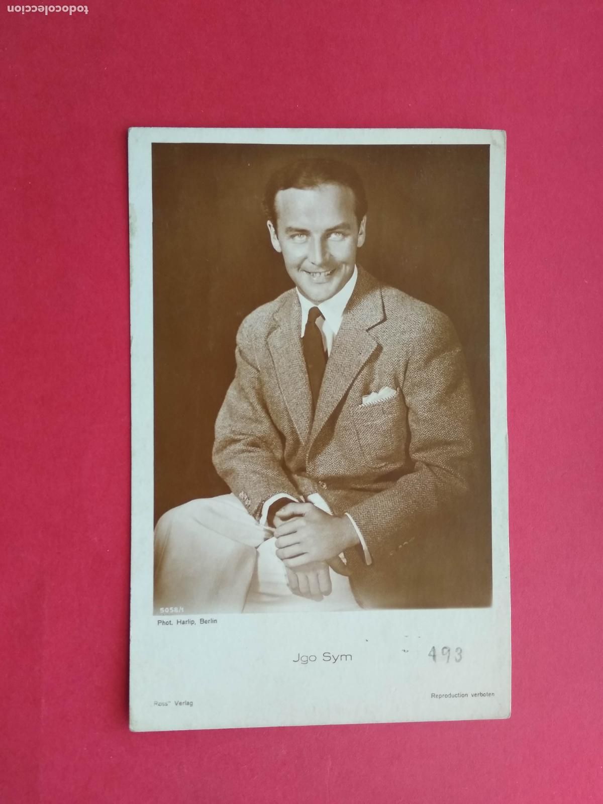 Cinema: TARJETA POSTAL DE CINE PELICULA ACTOR / ACTRIZ , JGO SYM