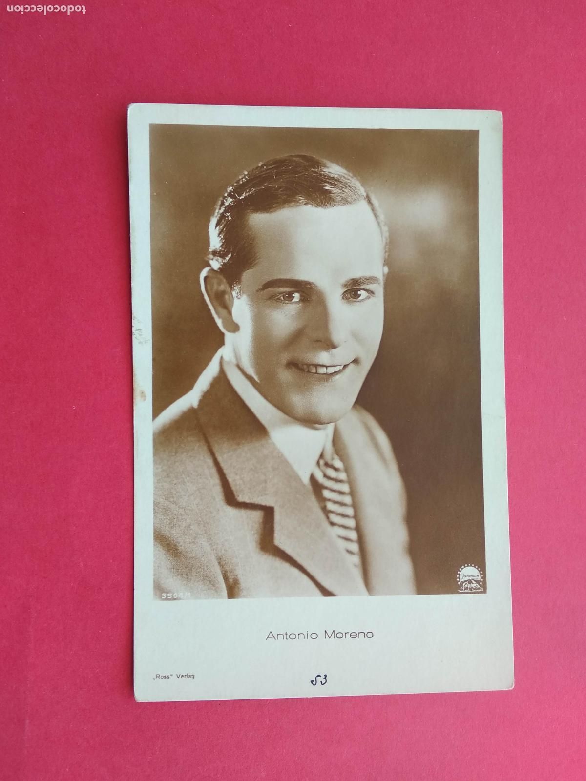 Cin&eacute;ma: TARJETA POSTAL DE CINE PELICULA ACTOR / ACTRIZ , ANTONIO MORENO