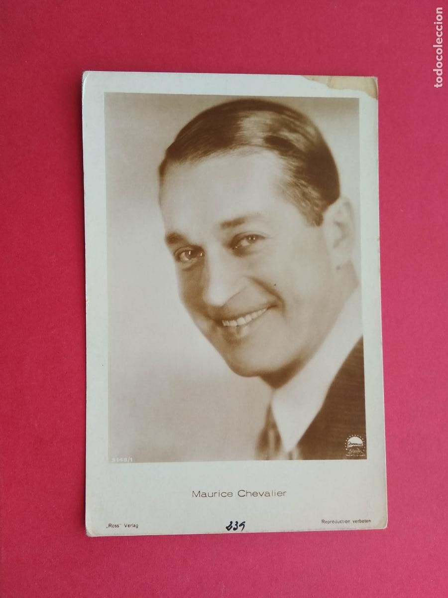 Cin&eacute;ma: TARJETA POSTAL DE CINE PELICULA ACTOR / ACTRIZ , MAURICE CHEVALIER