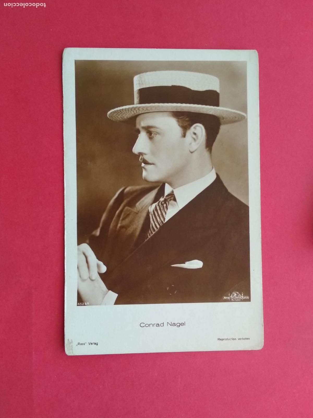 Cin&eacute;ma: TARJETA POSTAL DE CINE PELICULA ACTOR / ACTRIZ , CONRAD NAGEL