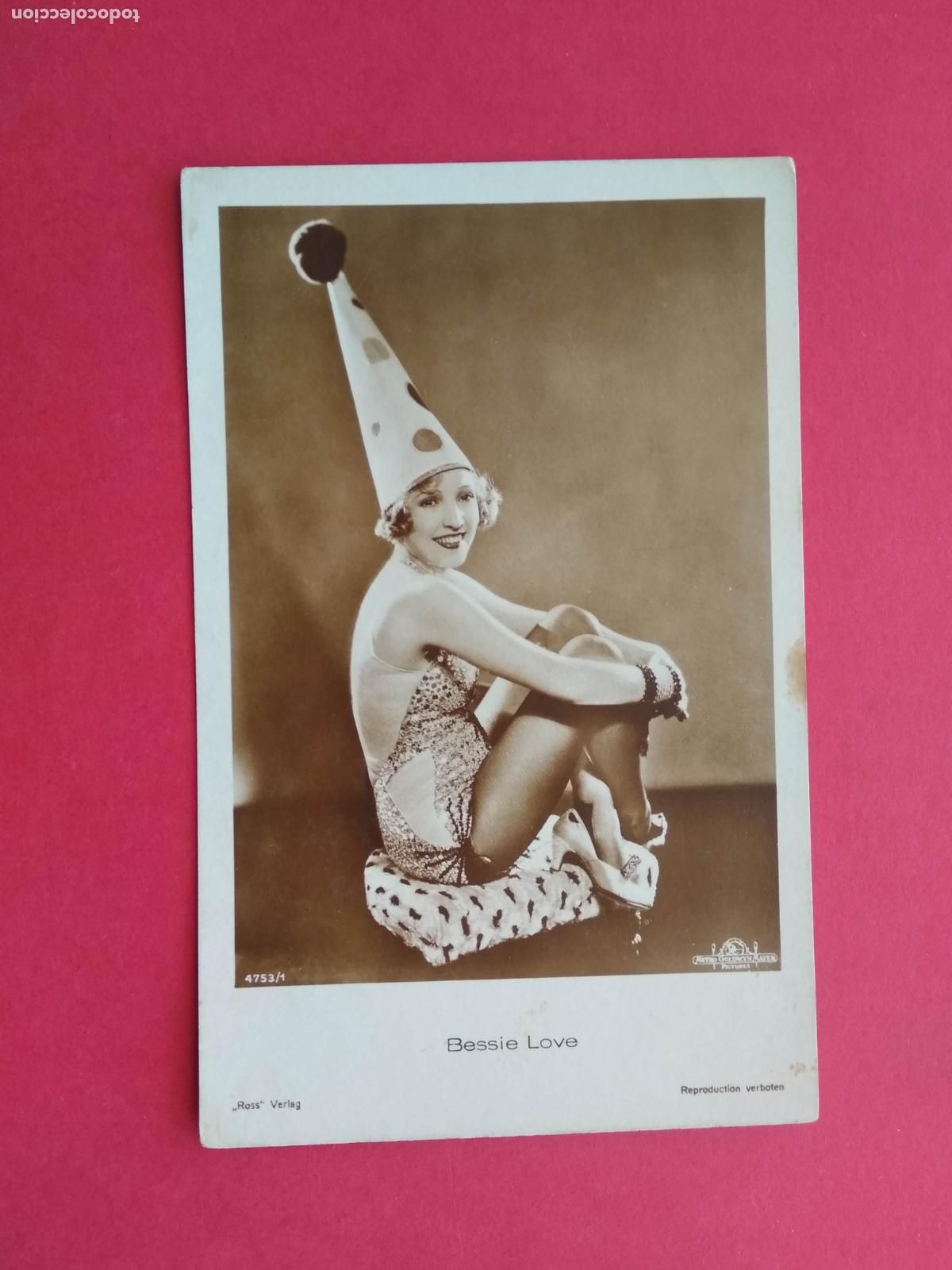 Cin&eacute;ma: TARJETA POSTAL DE CINE PELICULA ACTOR / ACTRIZ , BESSIE LOVE