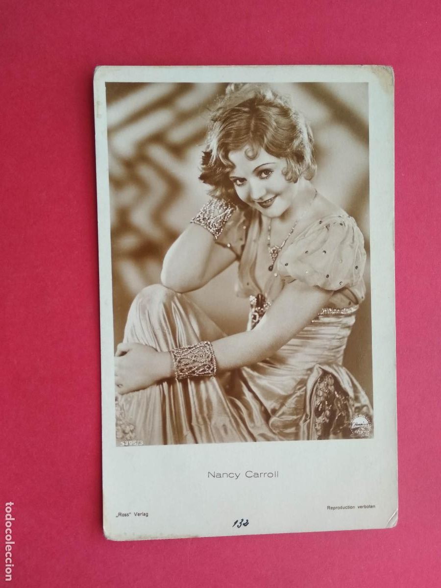 Cin&eacute;ma: TARJETA POSTAL DE CINE PELICULA ACTOR / ACTRIZ , NANCY CARROLL