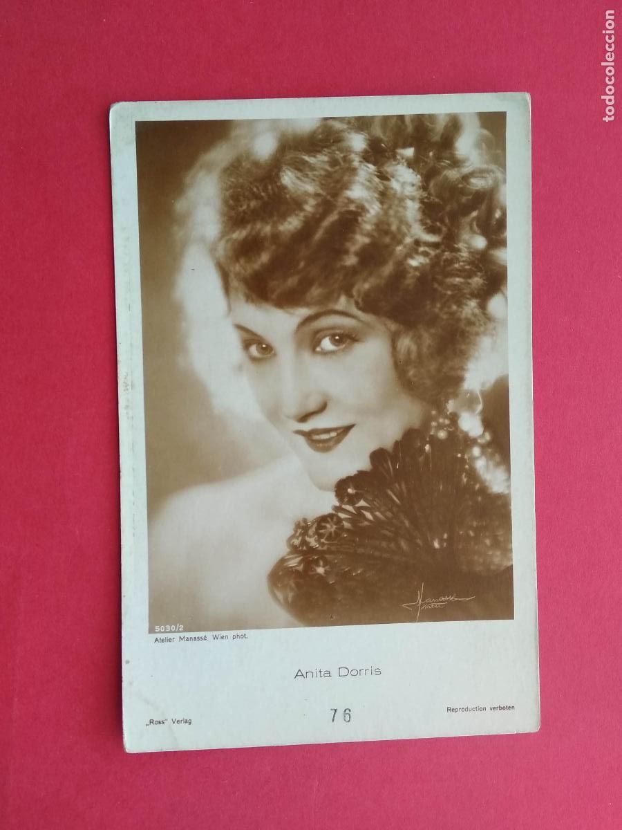 Cinema: TARJETA POSTAL DE CINE PELICULA ACTOR / ACTRIZ , ANITA DORRIS