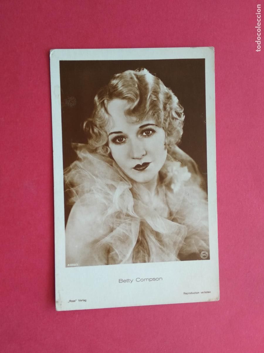 Cinema: TARJETA POSTAL DE CINE PELICULA ACTOR / ACTRIZ , BETTY COMPSON