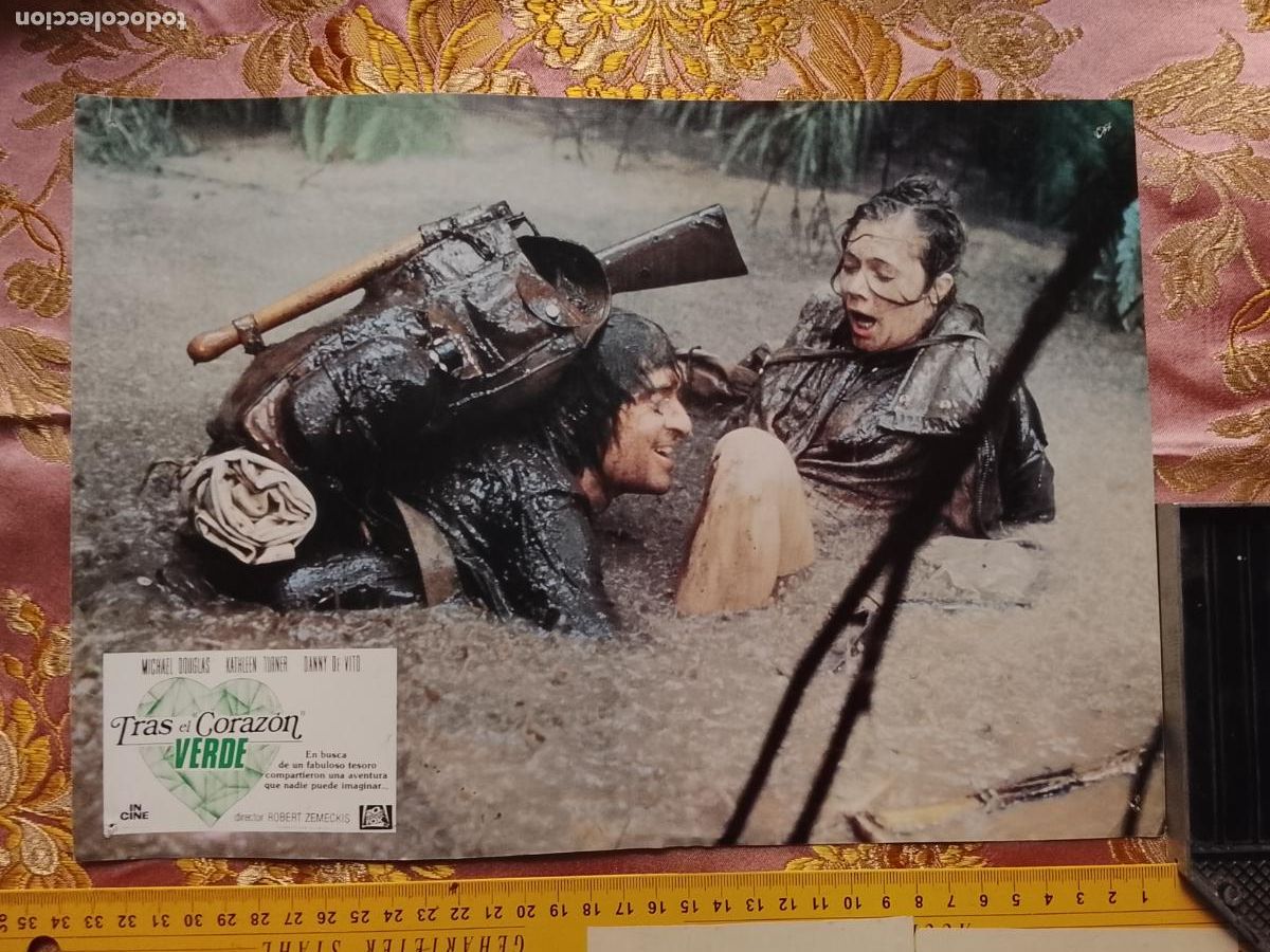 Kino: CARTEL AFICHE FOTOCROMO ORIGINAL - tras el coraz&oacute;n verde