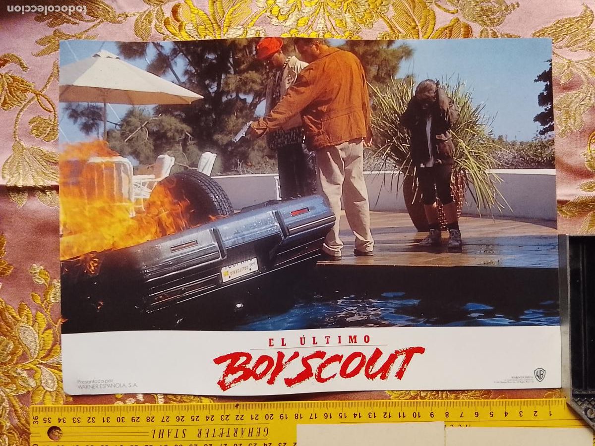 Cin&eacute;ma: CARTEL AFICHE FOTOCROMO ORIGINAL - el &uacute;ltimo boy scout