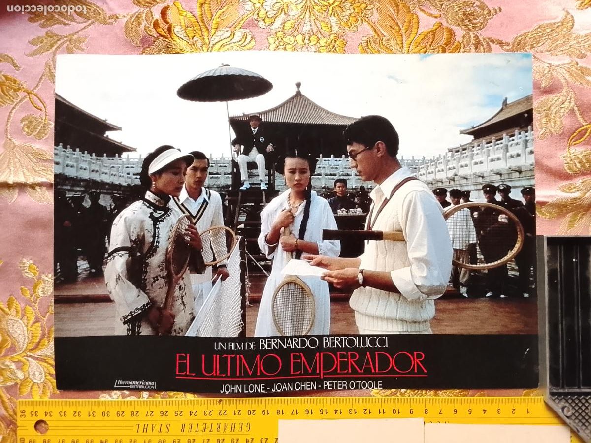 Cin&eacute;ma: CARTEL AFICHE FOTOCROMO ORIGINAL - el &uacute;ltimo emperador