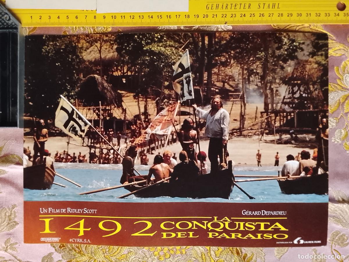 Cin&eacute;ma: CARTEL AFICHE FOTOCROMO ORIGINAL - 1492 la conquista del para&iacute;so