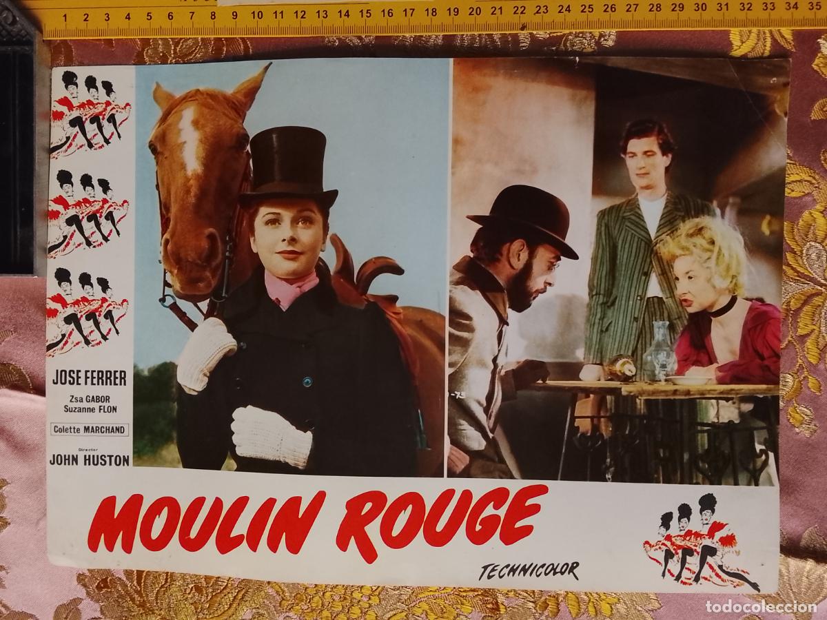Cin&eacute;ma: CARTEL AFICHE FOTOCROMO ORIGINAL - maulin Rouge