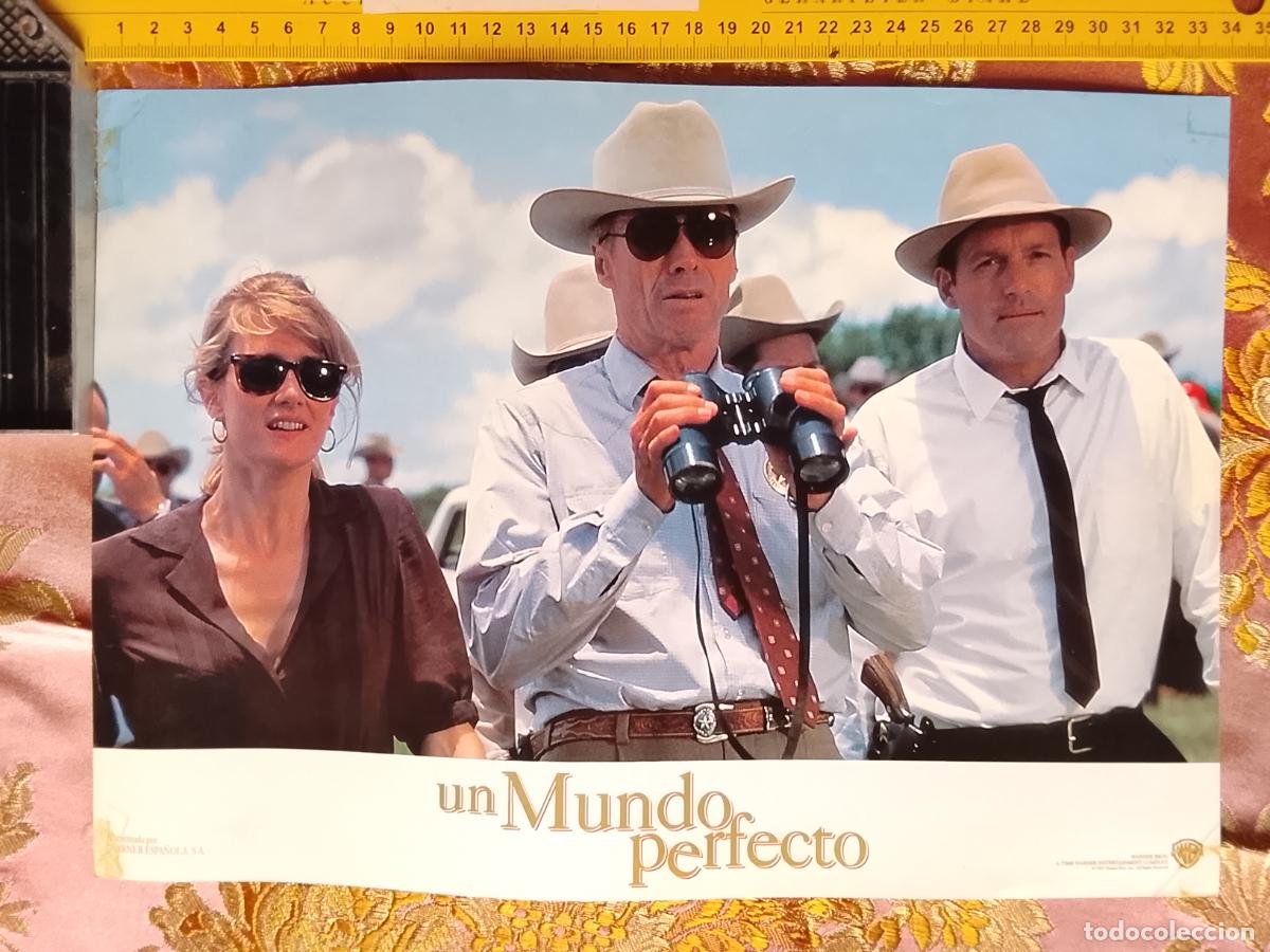 Cin&eacute;ma: CARTEL AFICHE FOTOCROMO ORIGINAL - un mundo perfecto