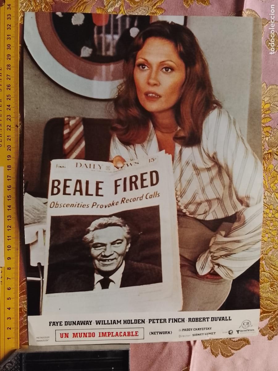 Cinema: CARTEL AFICHE FOTOCROMO ORIGINAL - un mundo implacable