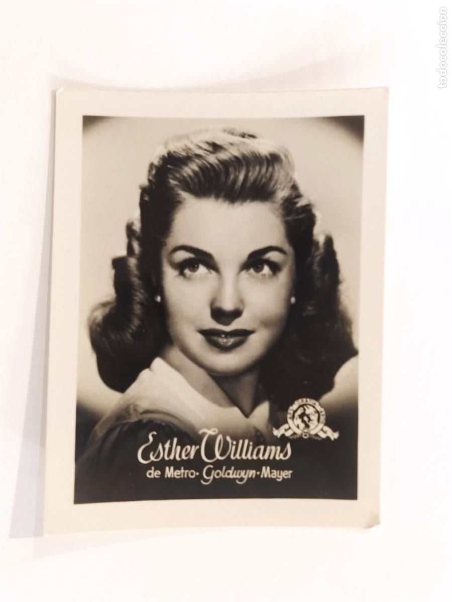Cinema: CINE - ESTHER WILLIAMS - METRO GOLDWYIN MAYER - PUBLICIDAD INFONAL -VER REVERSO-(K-14.414)