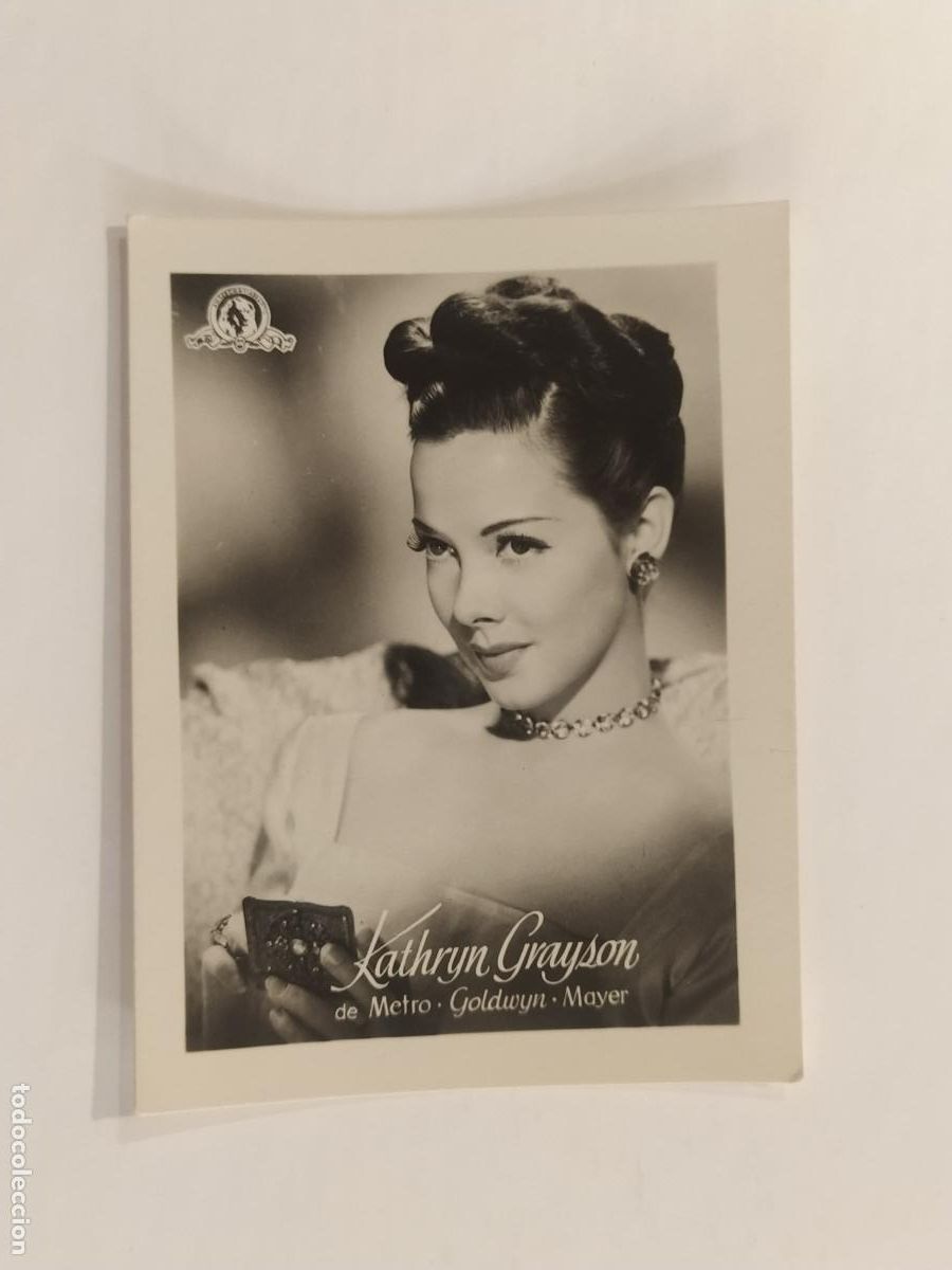 Cinema: CINE - KATHRYN GRAYSON - METRO GOLDWYIN MAYER - PUBLICIDAD INFONAL -VER REVERSO-(K-14.414)