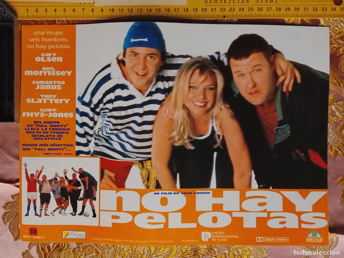 Cin&eacute;ma: CARTEL AFICHE FOTOCROMO ORIGINAL - no hay pelotas