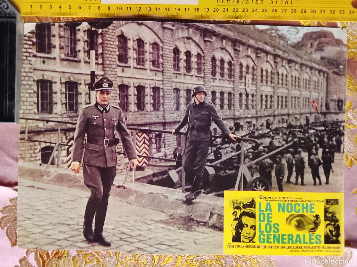 Cin&eacute;ma: CARTEL AFICHE FOTOCROMO ORIGINAL - la noche de los generales