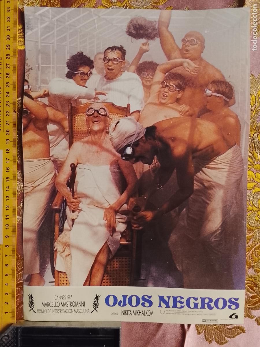 Cin&eacute;ma: CARTEL AFICHE FOTOCROMO ORIGINAL - ojos negros
