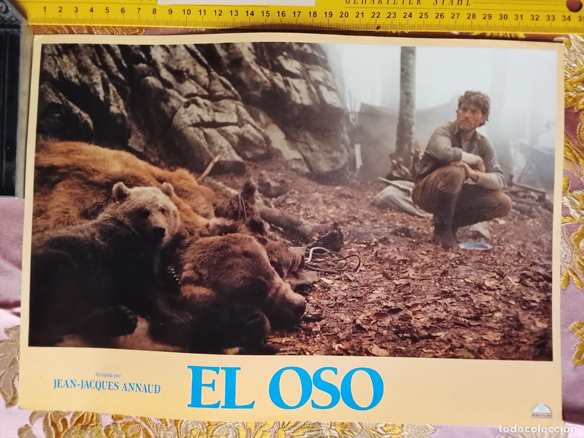 Cin&eacute;ma: CARTEL AFICHE FOTOCROMO ORIGINAL - el oso Jean Jake annaud