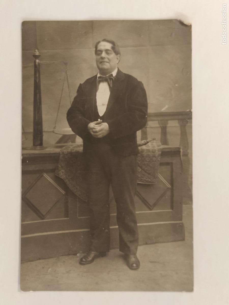 Kino: ACTOR SIN IDENTIFICAR - FOTOGRAFICA - POSTAL ANTIGUA -(113.417)
