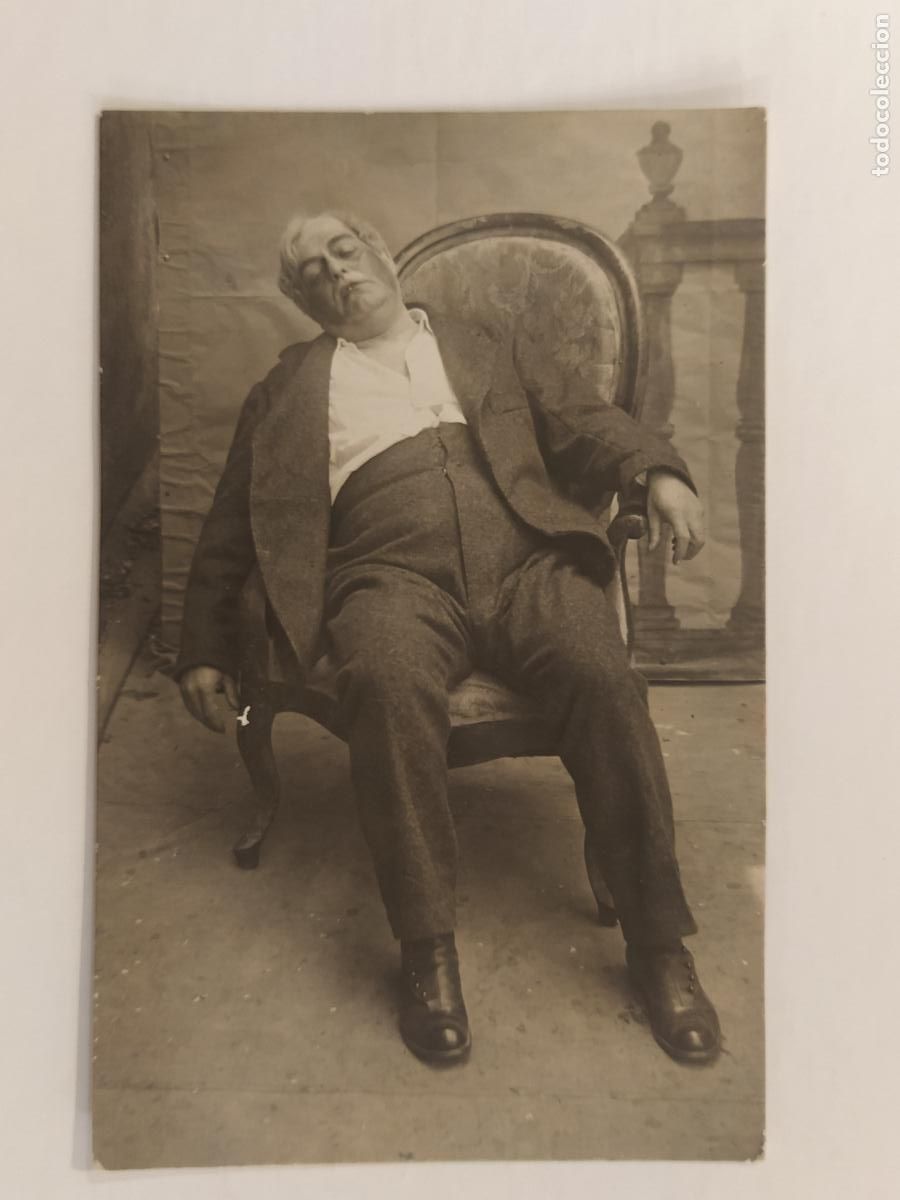 Kino: ACTOR SIN IDENTIFICAR - FOTOGRAFICA - POSTAL ANTIGUA -(113.418)