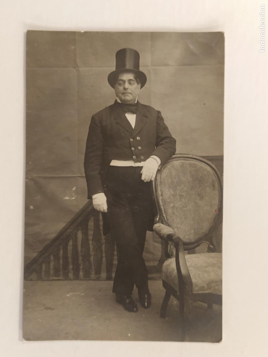 Kino: ACTOR SIN IDENTIFICAR - FOTOGRAFICA - POSTAL ANTIGUA -(113.420)