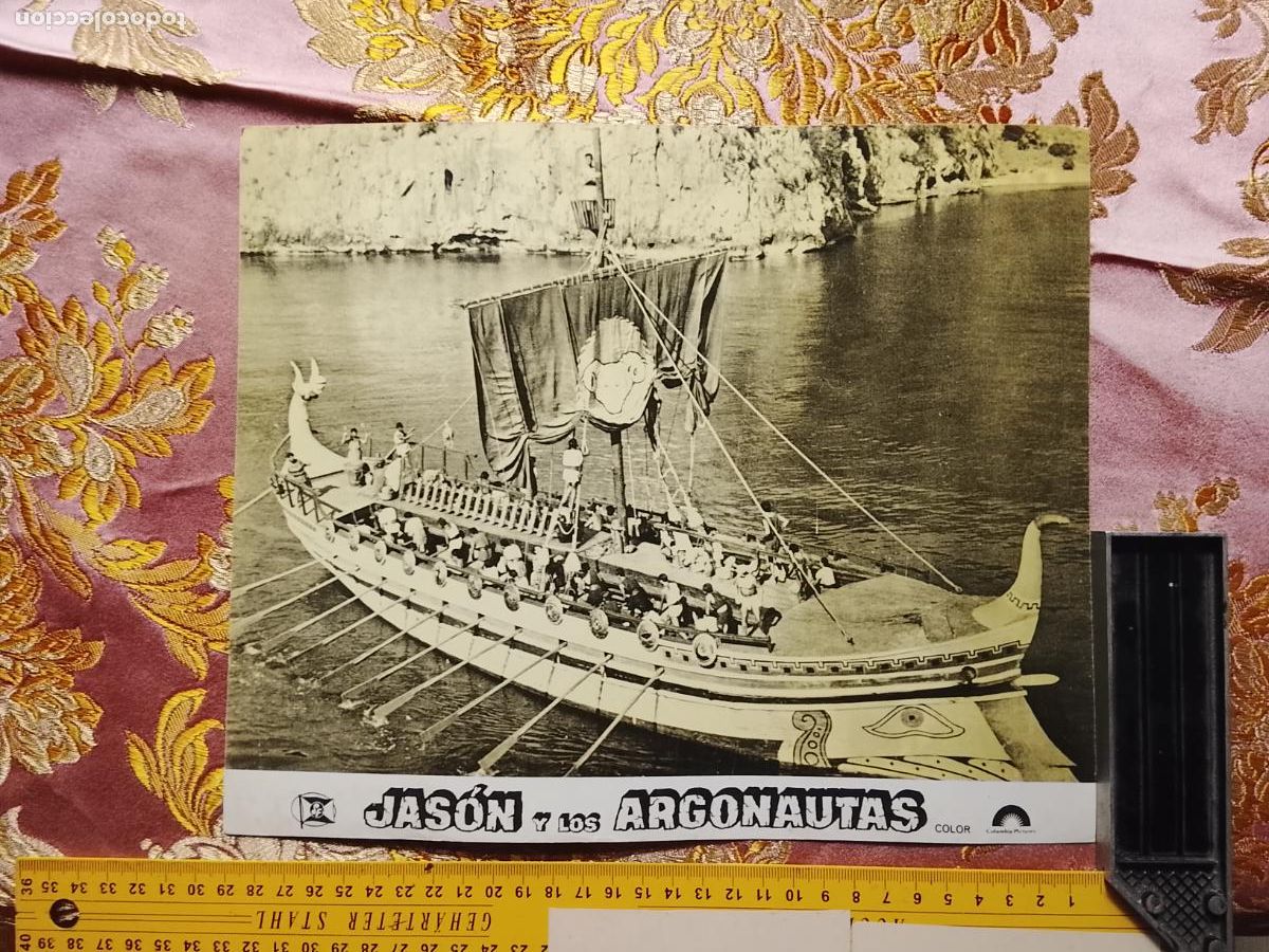 Cin&eacute;ma: CARTEL AFICHE FOTOCROMO ORIGINAL - JASON Y LOS ARGONAUTAS