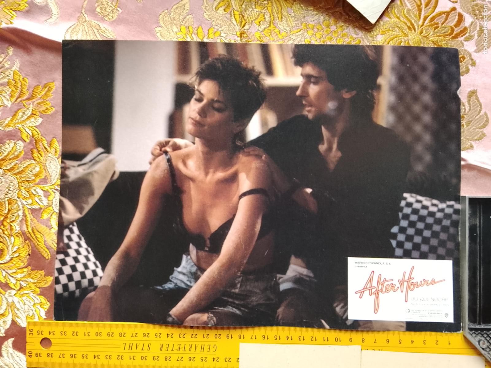 Kino: CINE CARTEL AFICHE FOTOCROMO ORIGINAL - AFTER HOURS JO QUE NOCHE