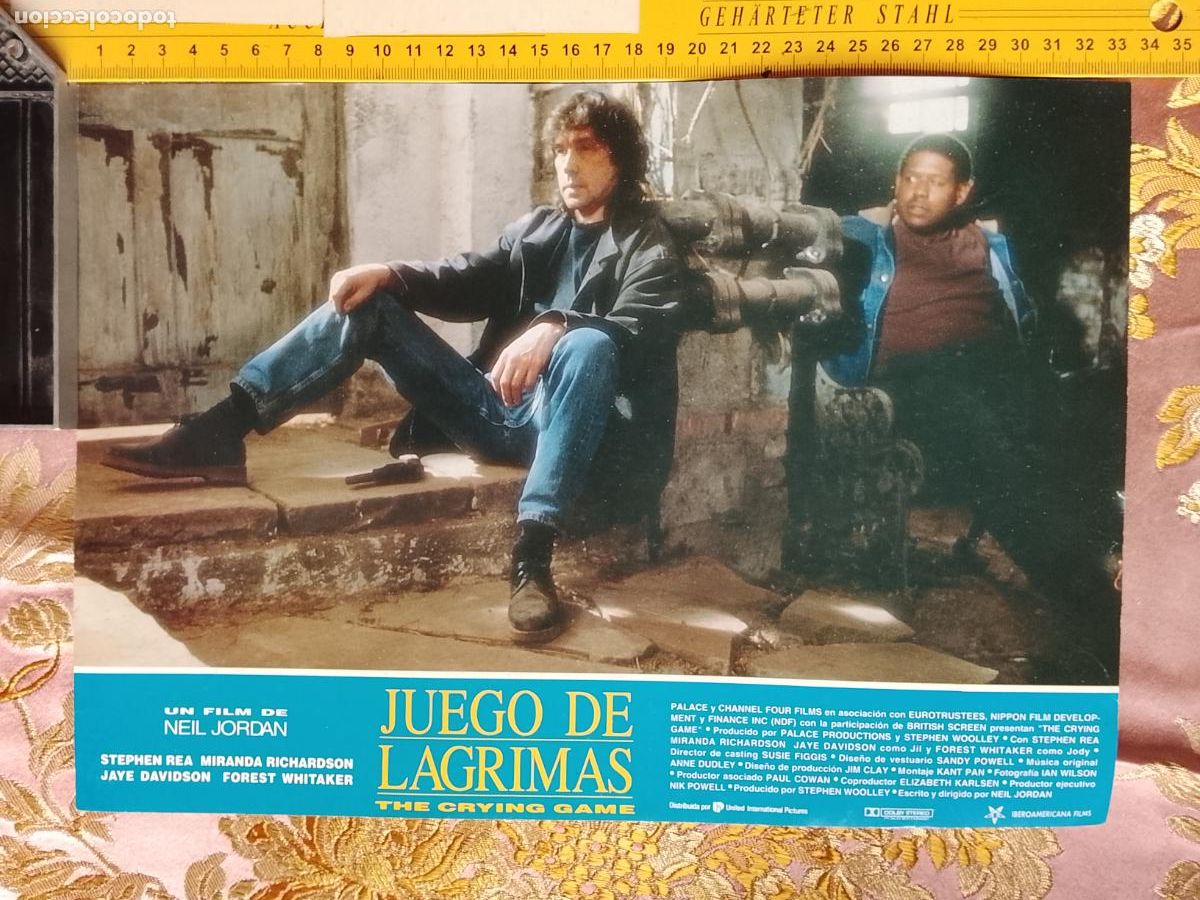 Cine: CINE CARTEL AFICHE FOTOCROMO ORIGINAL - JUEGO DE LAGRIMAS