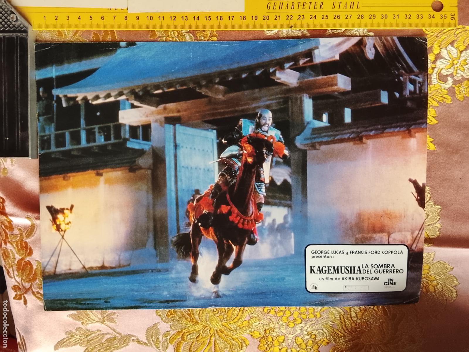 Kino: CINE CARTEL AFICHE FOTOCROMO ORIGINAL - KEGEMUSHA LA SOMBRA DEL GUERRERO AKIRA KUROSAWA