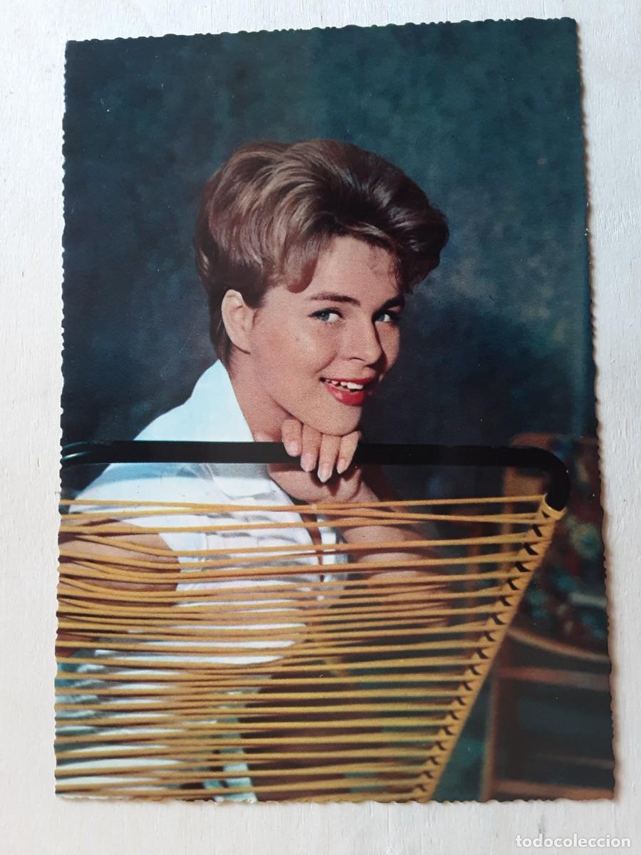 Cine: TARJETA POSTAL CONNY ( CONNY FROBOESS), CANTANTE Y ACTRIZ ALEMANA, ELECTROLA.