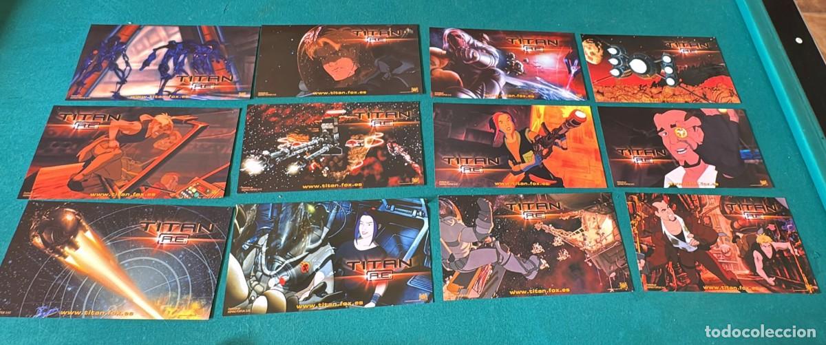 Cine: TITAN A.E DON BLUTH ANIMACION 11 FOTOCROMOS