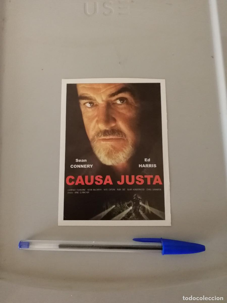 Cine: FICHA COLECCIONABLE -9*13- CAUSA JUSTA - SEAN CONNERY