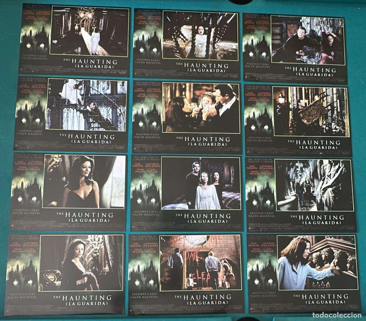 Cine: LA GUARIDA THE HAUNTING CATHERINE ZETA JONES LIAM NEESON TERROR SET 12 FOTOCROMOS ORIG ESTRENO