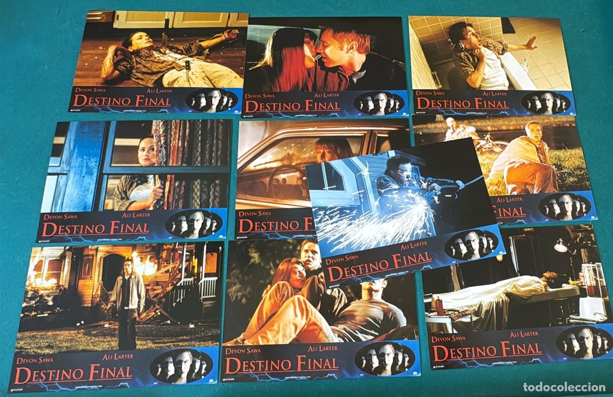 Cine: DESTINO FINAL JUEGO COMPLETO FOTOCROMOS ORIGINALES.