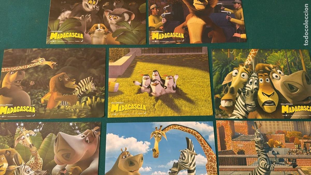 Cine: MADAGASCAR FOTOCROMOS ORIGINAL