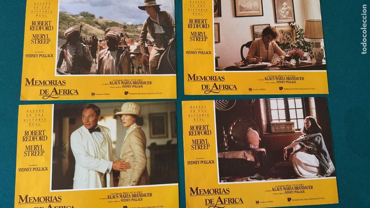 Cine: MEMORIAS DE AFRICA FOTOCROMOS ORIGINALES