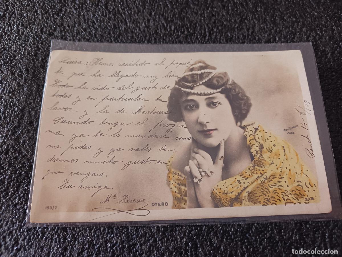 Kino: 193/7 LA BELLA ERNESTINA OTERO, circulada 1907