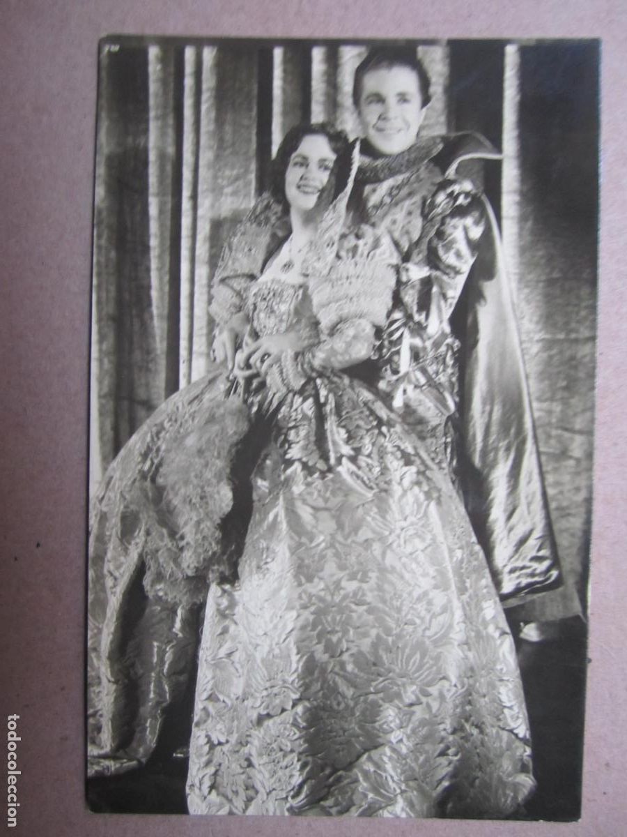 Kino: olivia de havilland dick powell postal original b/n - El sue&ntilde;o de una noche de verano (1935)