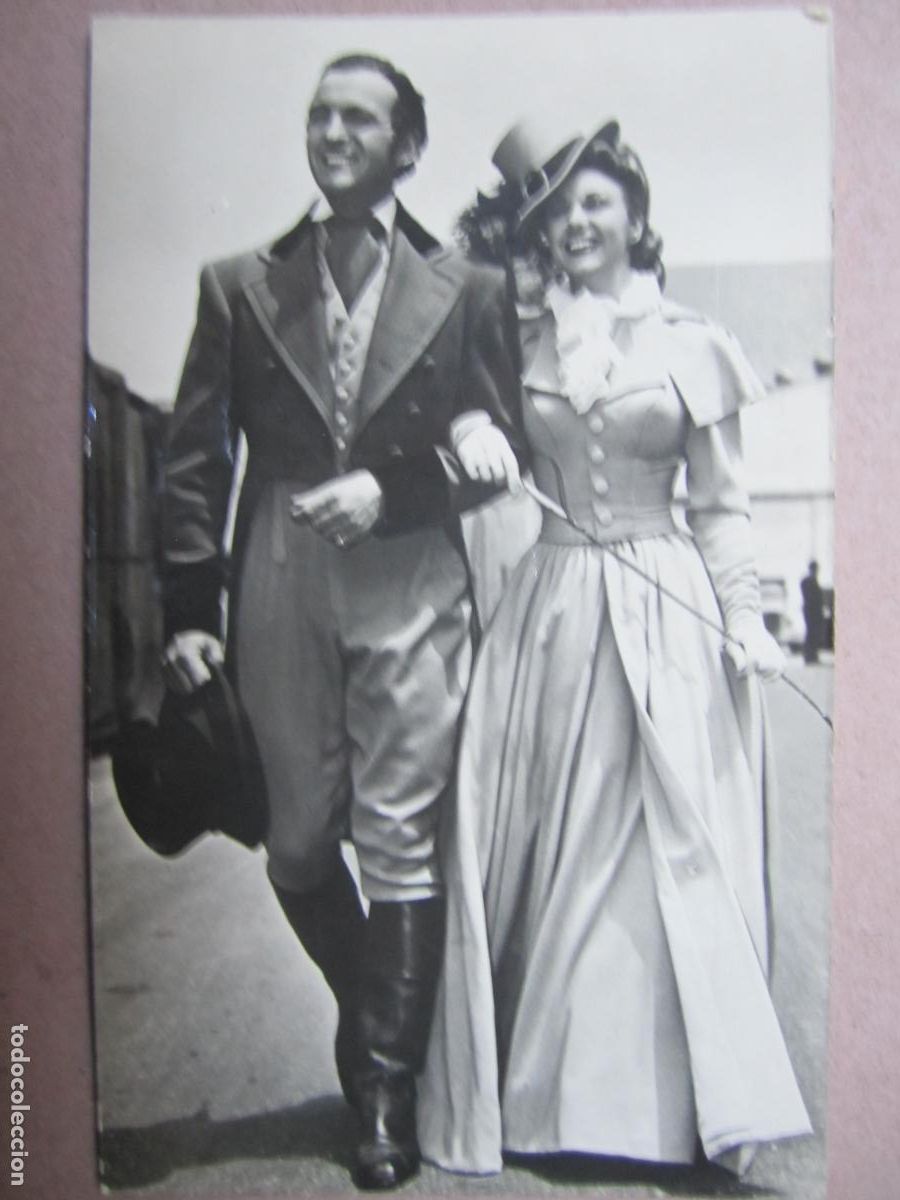 Cinema: ginger rogers david niven postal original b/n - mama a la fuerza