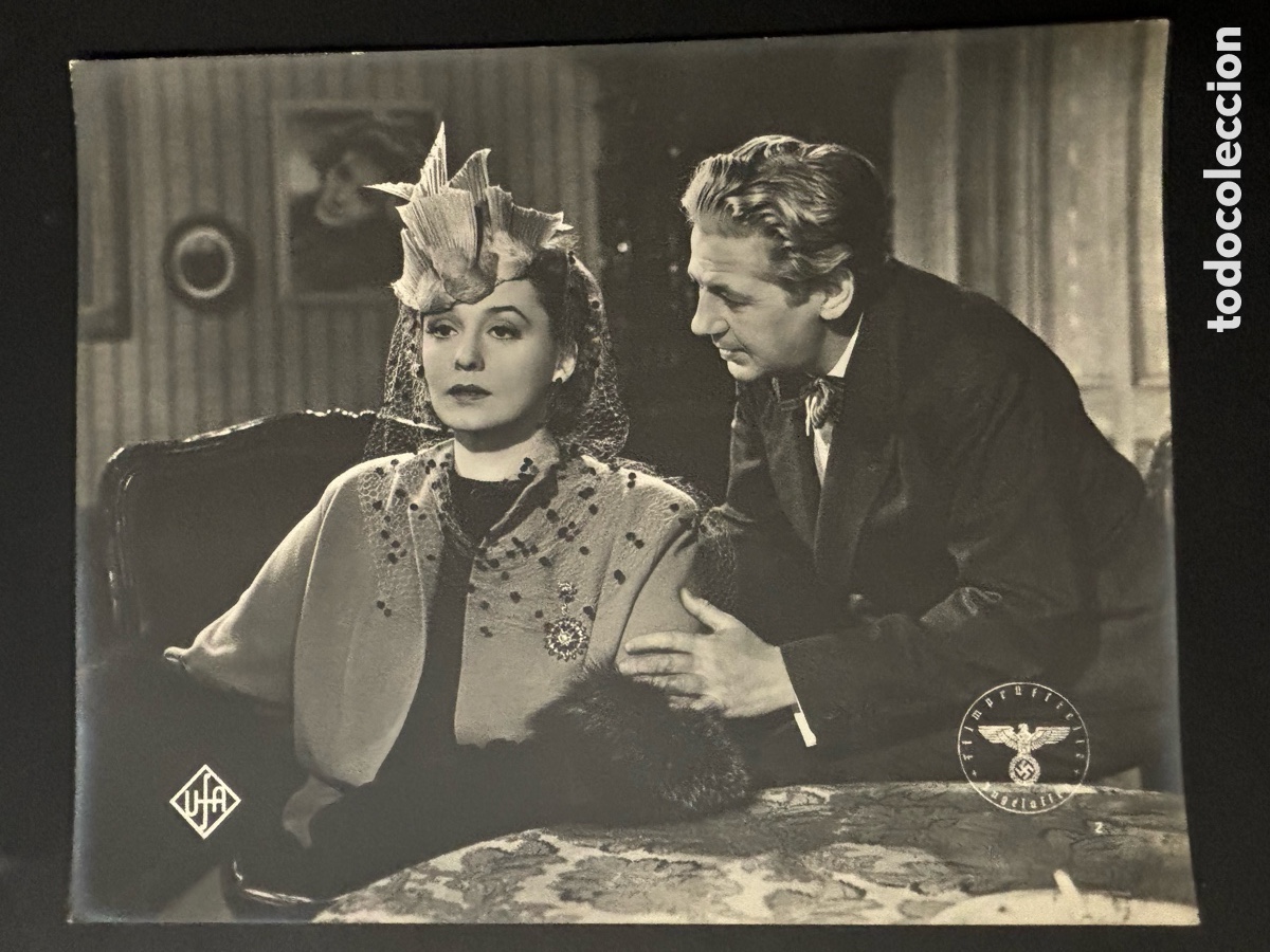 Cinema: Foto original Ufa Zarah Leander y Paul H&ouml;rbiger el gran amor