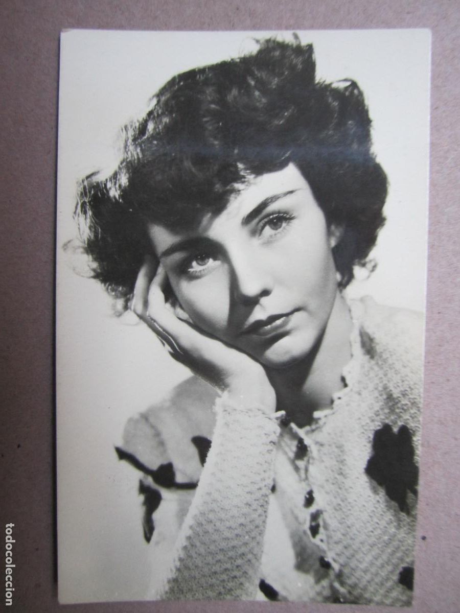 Cine: jennifer jones postal original b/n - cinema actress