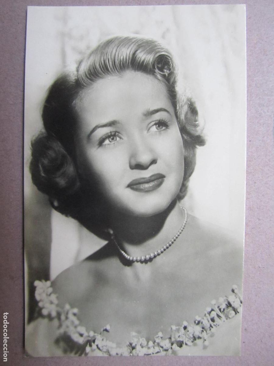 Cin&eacute;ma: jane powell - postal original b/n - cinema actress