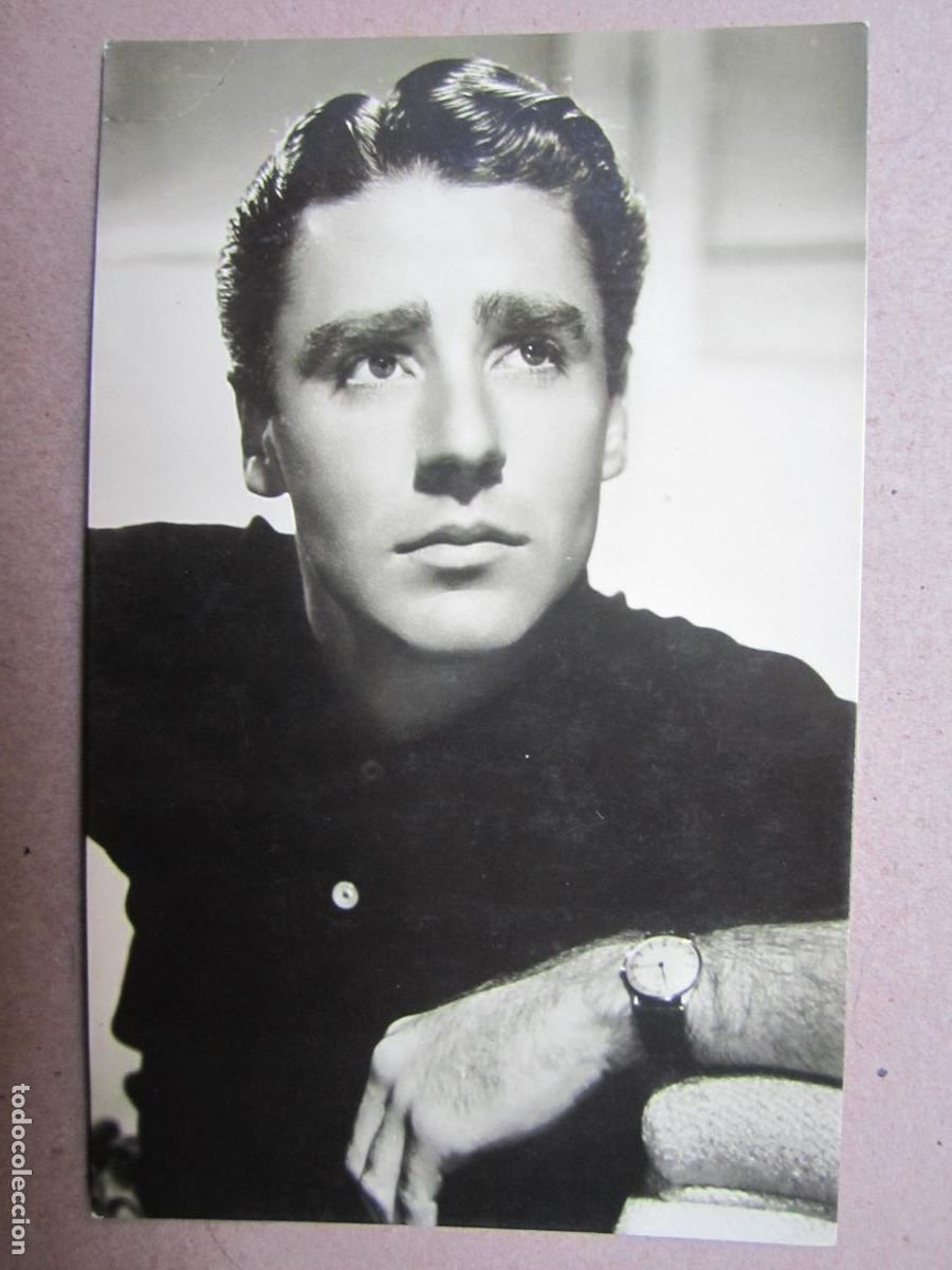 Cin&eacute;ma: peter lawford - postal original b/n - cinema actor